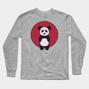 Panda Visits Japan Long Sleeve T-Shirt